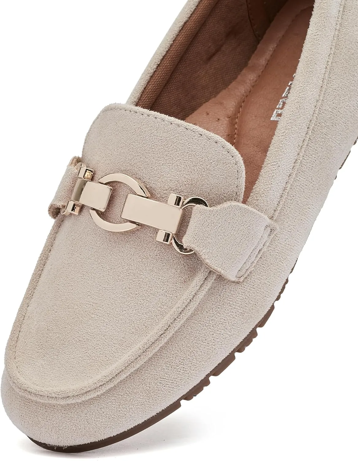 VERDASCO Women's Loafers Comfort Slip-Ons Flat Work Shoes Casual Moccasins Penny Loafers Lady Dress Shoes