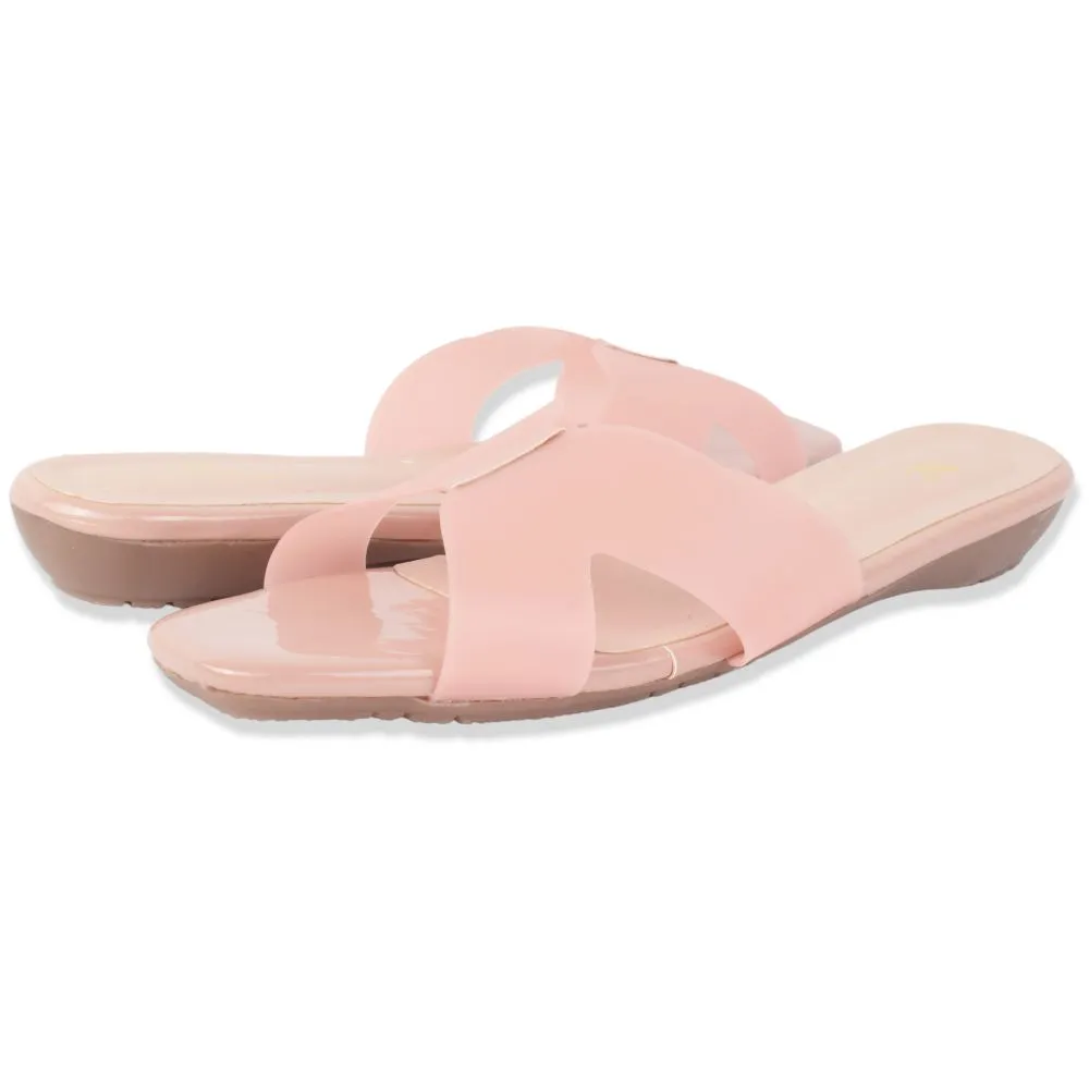 Versatile & Elegant Design Flat Slippers