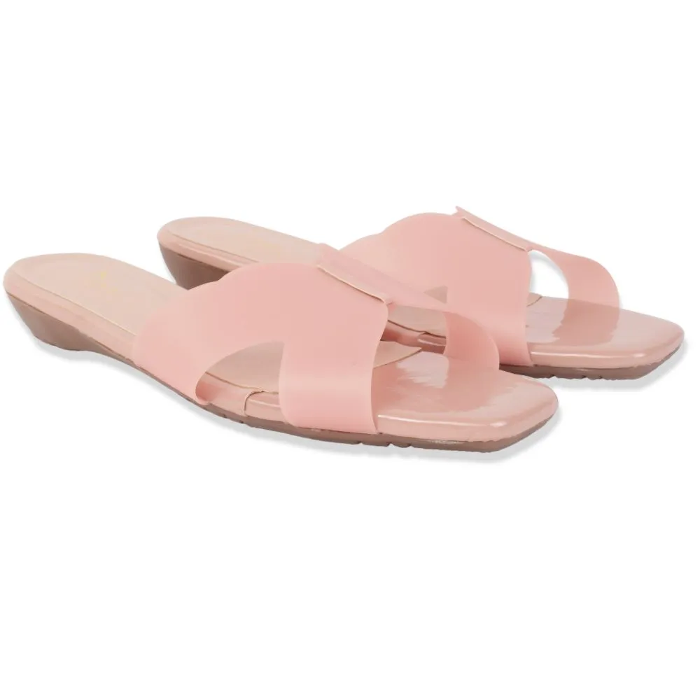 Versatile & Elegant Design Flat Slippers