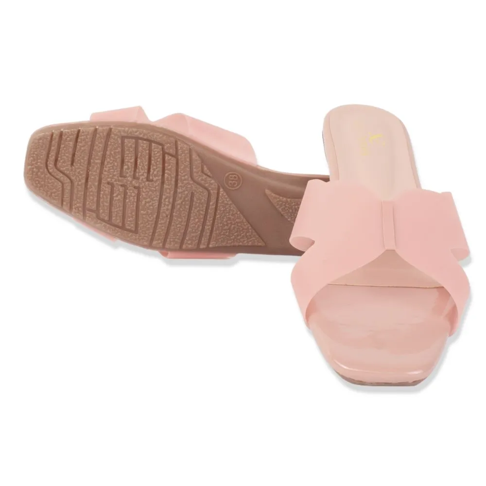 Versatile & Elegant Design Flat Slippers