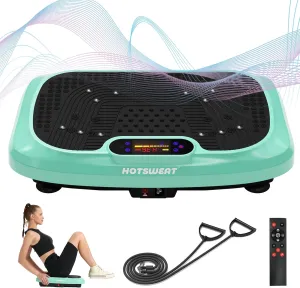 Vibration Plate Exercise Machine for Lymphatic Drainage, Power Plate Vibrating Platform, Shaker for Weight Loss, Exercise Board with 120 Levels for Home Gym