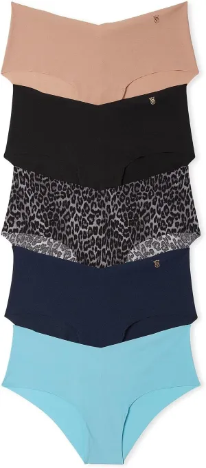 Victoria's Secret Women's No Show Cheeky Underwear, Minimal Coverage Panties for Women, Multi Pack (XS-XXL)