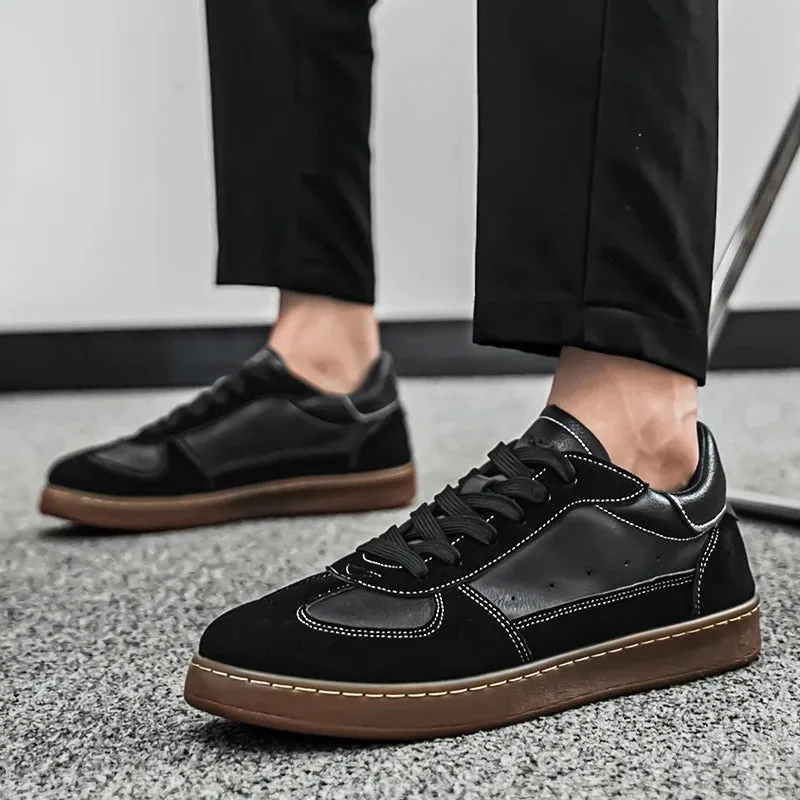 VintageStride Suede Lace-Up Sneakers