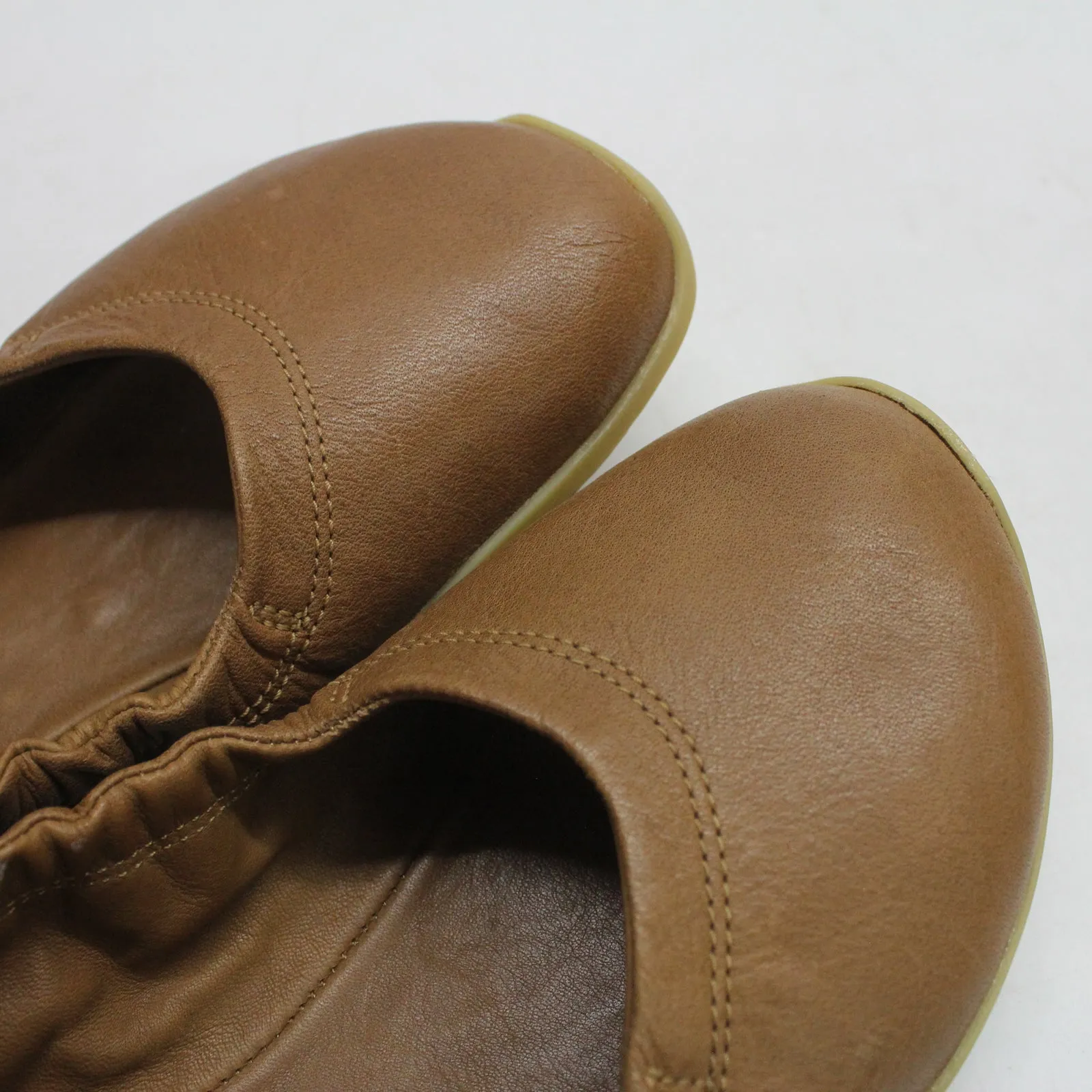Vivobarefoot Asana Yin Ballerina Leather Women's Slip On Shoes - UK 5 - US 7 Women - EU 38