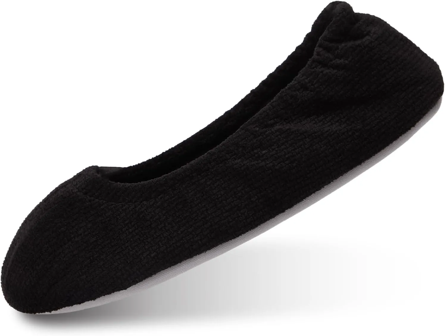 WALKFUN Portable Women's Travel House Shoes Lightweight Elastic Memory Foam Home Slippers Non-slip Outsole