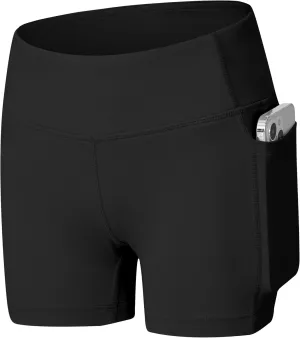 Willit Girls Swim Shorts with Pockets UPF 50  Sun Protection Swimming Bottom