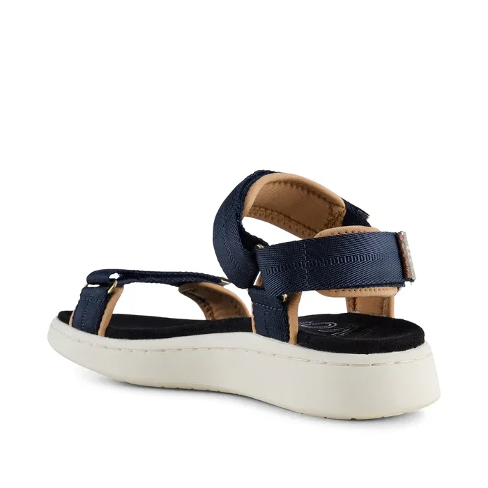 Woden Line Dark Navy Sandal