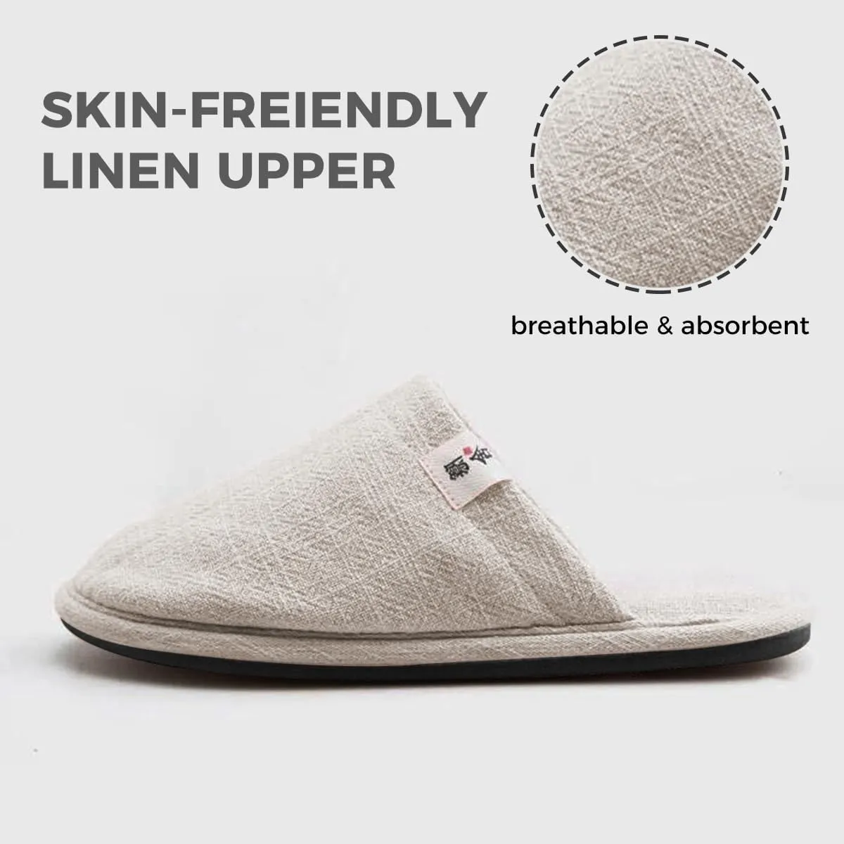 Women Men Comfort House Slippers Warm Home Shoes Anti-Skid Slippers Outdoor Indoor
