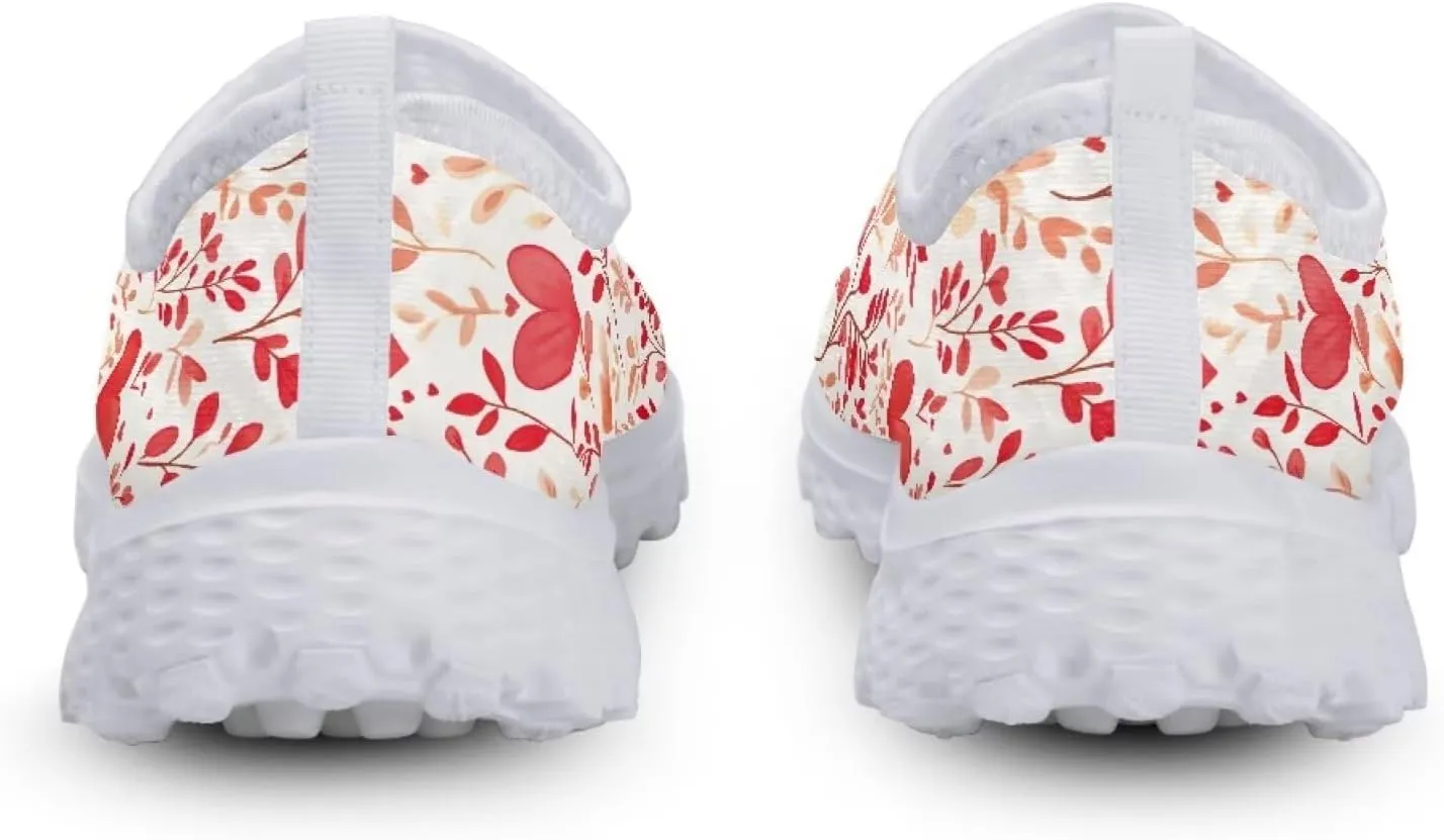 Women Slip On Shoes Casual Walking Shoes Mesh Breathable Sneaker Party Footwear