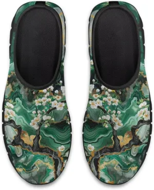 Women Sports Air Running Sneakers Lightweight Slide-in Casual Walking Shoes（Black Sole）
