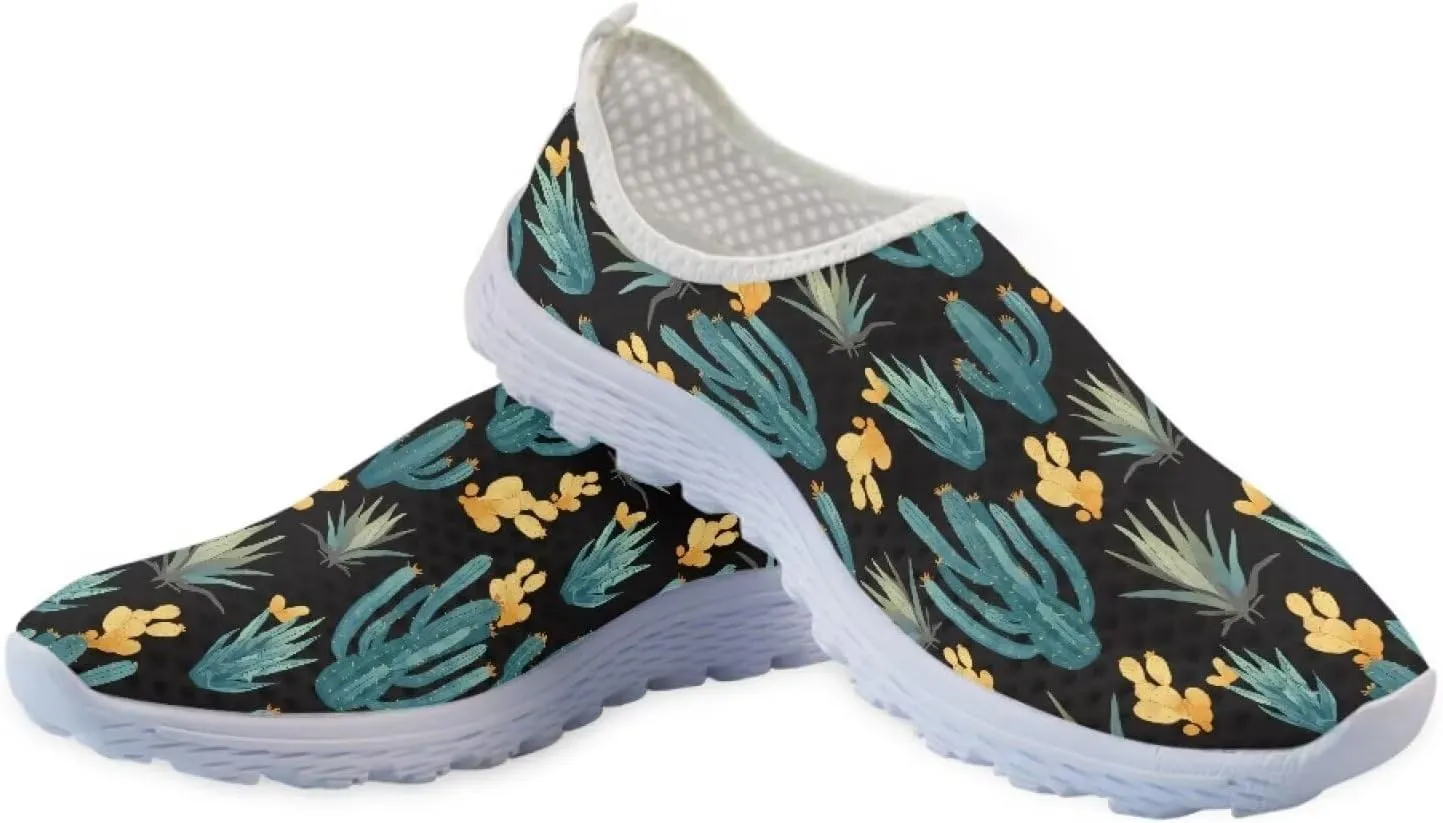 Womens Athletic Water Shoes Lightweight Quick Dry Beach Sneakers Flat Shoes