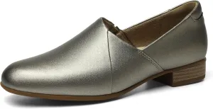 Women's Classic Comfort Dress Shoes Casual Leather Loafers Flats Cute Versatile Slip-Ons Everyday Work Shoes