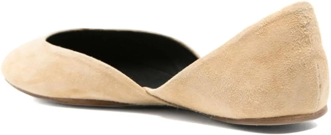 Women's Comfy Ballet Flats Slip On Closed Rounded Toe D'Orsay Flats Shoes for Dancing Prom Dress Size 4-16 US