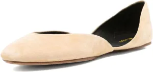 Women's Comfy Ballet Flats Slip On Closed Rounded Toe D'Orsay Flats Shoes for Dancing Prom Dress Size 4-16 US