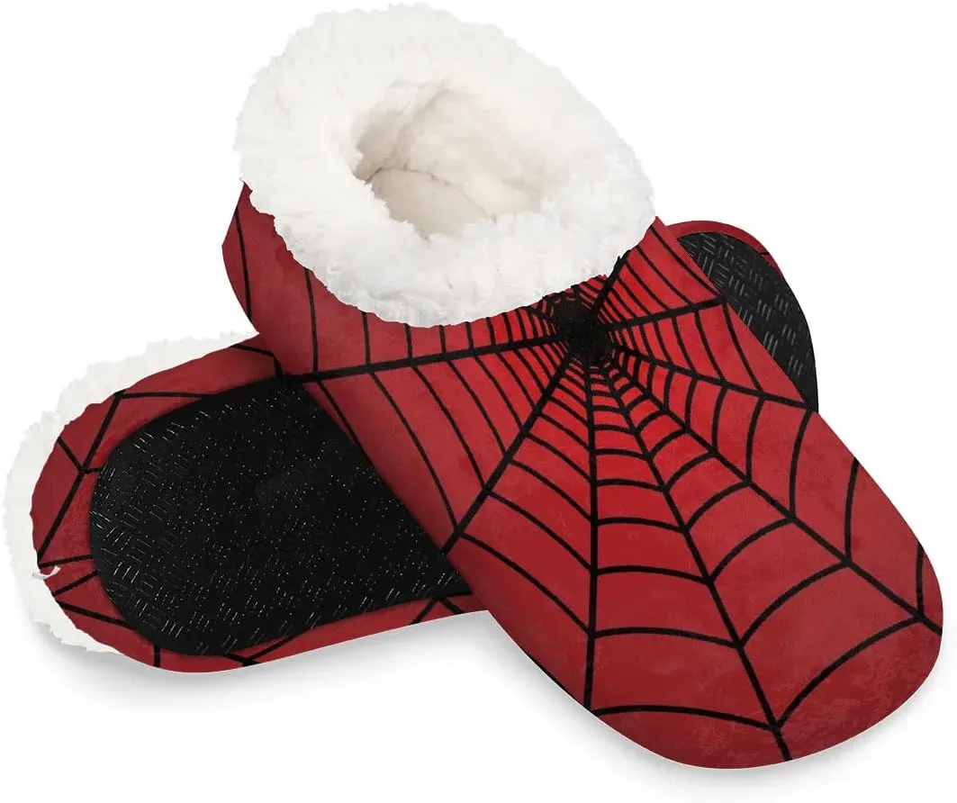Women's Fuzzy Slippers Fluffy Winter House Shoes for Women Men Indoor and Outdoor Bedroom Shoes Warm Comfy Home Slippers