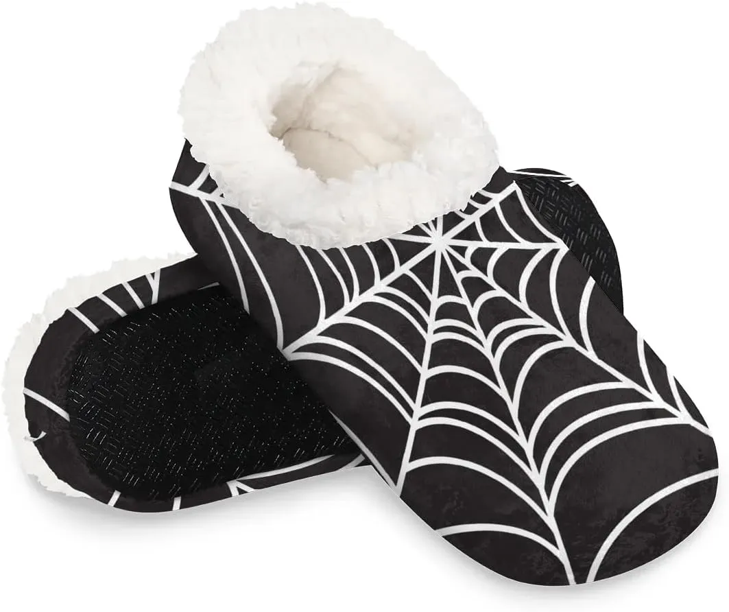 Women's Fuzzy Slippers Fluffy Winter House Shoes for Women Men Indoor and Outdoor Bedroom Shoes Warm Comfy Home Slippers