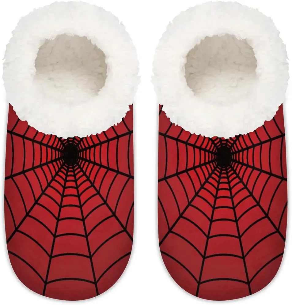 Women's Fuzzy Slippers Fluffy Winter House Shoes for Women Men Indoor and Outdoor Bedroom Shoes Warm Comfy Home Slippers