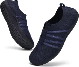 Women's Minimalist Barefoot Walking Shoes Wide Toe Box Flats Lightweight Casual Gym Athletic Sneakers