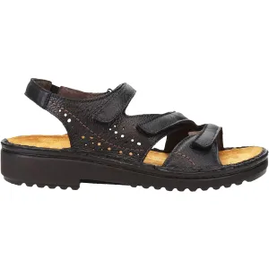 Women's Naot Birgit Soft Black Leather