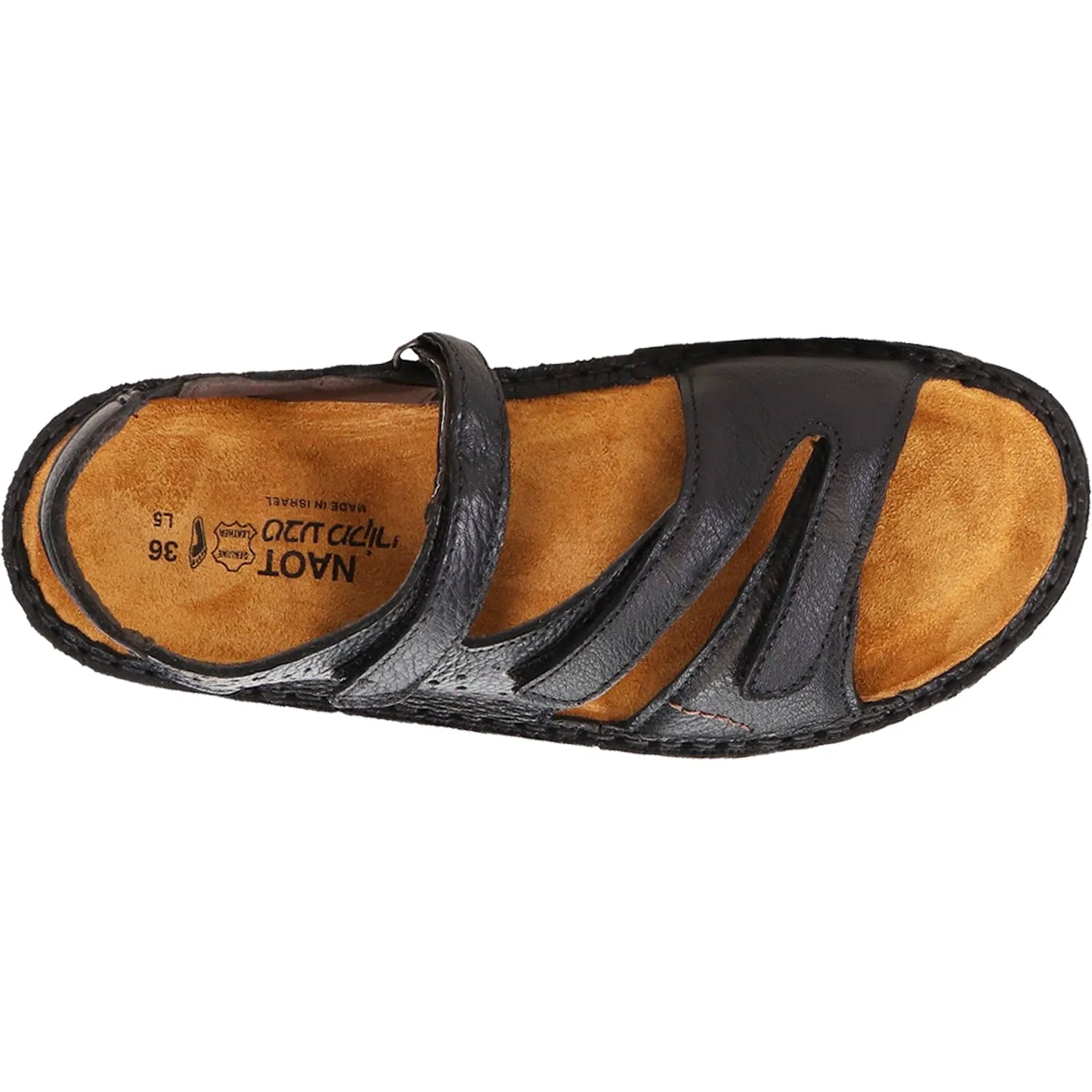 Women's Naot Birgit Soft Black Leather