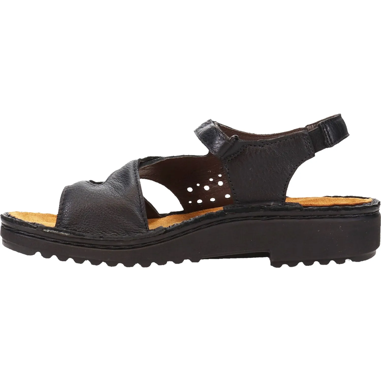 Women's Naot Birgit Soft Black Leather