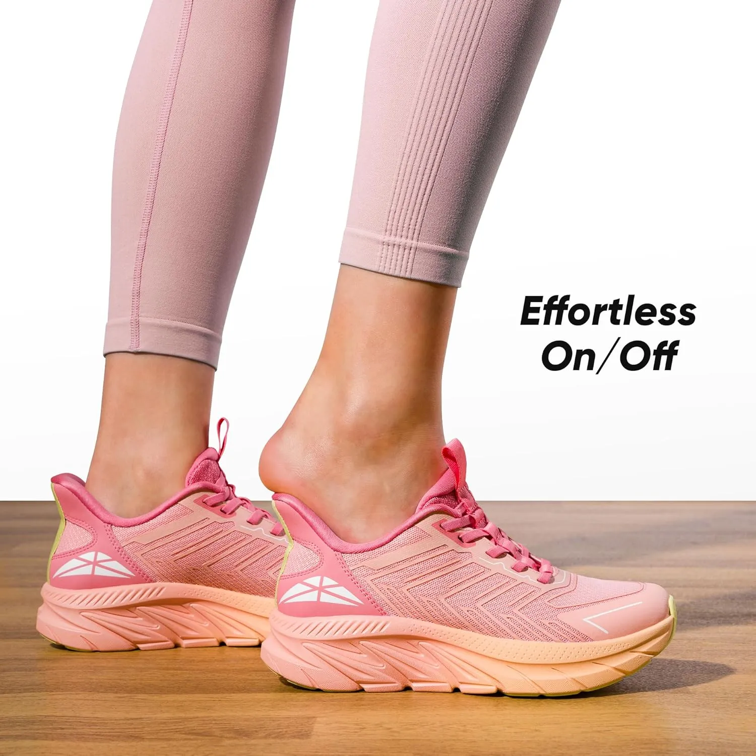 Women's Slip On Walking Shoes Running Comfortable Tennis Breathable Non Slip Athletic Gym Workout Cross Training Fashion Sneakers