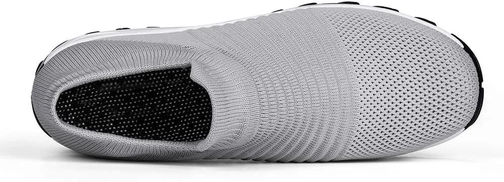 Women's Walking Shoes Sock Sneakers - Mesh Slip On Air Cushion Lady Girls Modern Jazz Dance Easy Shoes Platform Loafers