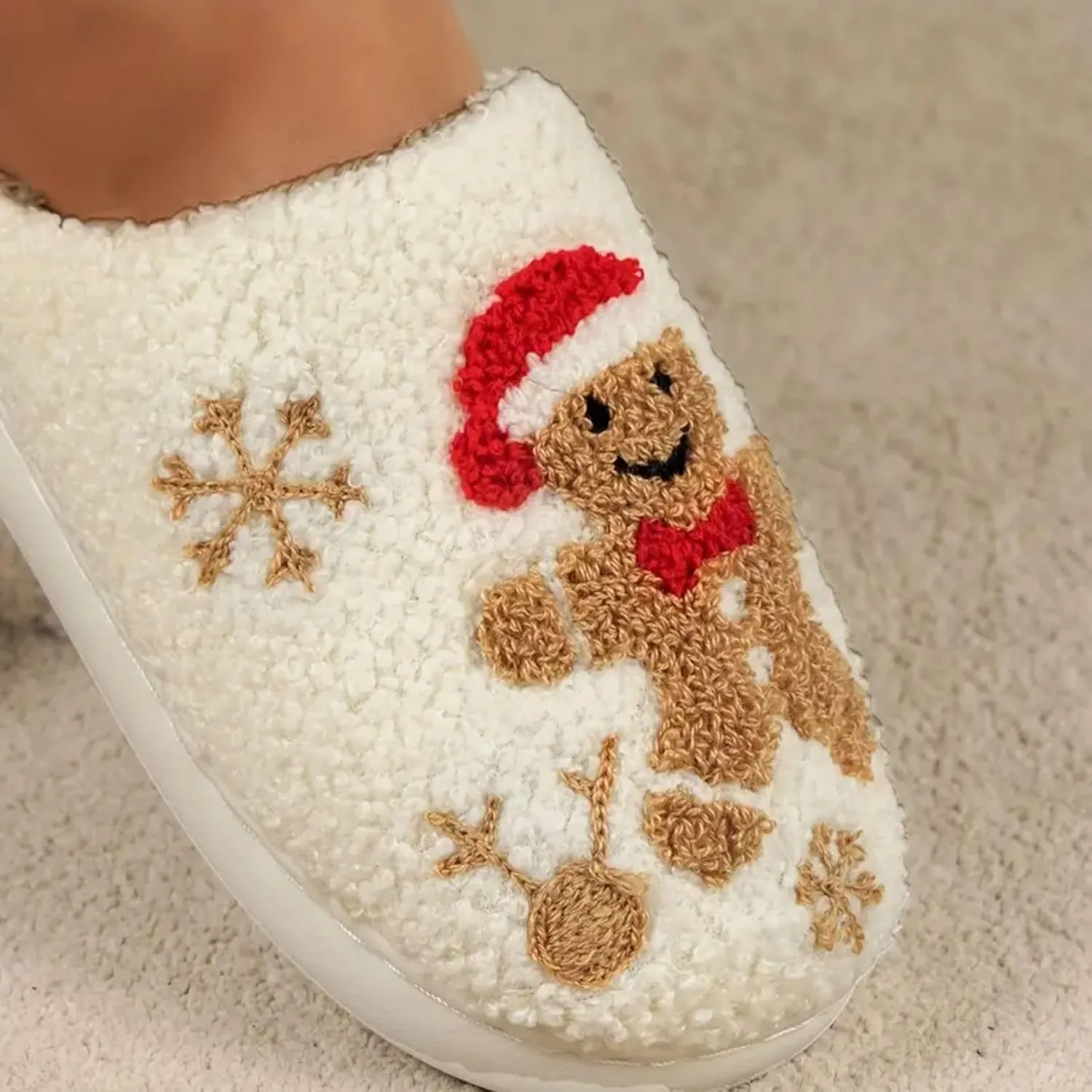 Women's Men's Heart Heart Slippers Strawberry Cherry Mushroom Slippers Evil Eye Slippers Cartoon Animal Cat Slippers Memory Foam Cozy Plush Slippers Couple Indoor Household Slippers