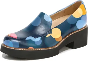 YDN Women's Chic Chunky Heel Loafers Platform Round Toe Pumps Slip On Comfy Shoes for Daily Outfit Business Formal Dress Size 4-16 US