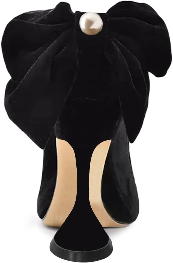 YDN Women's Pointy Toe Slip on Pumps Special High Heels Party Prom Dress Ladies Shoe Size 4-16 US