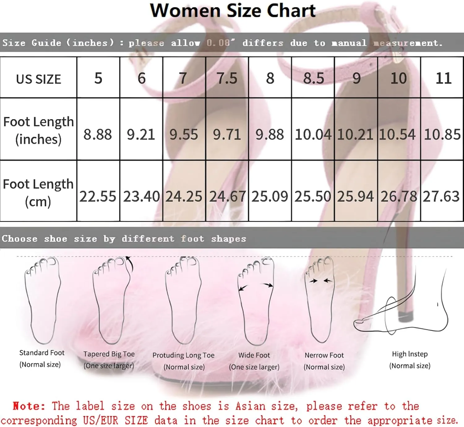 YIBLBOX Women's Feather Heels Open Toe Sandal Fluffy Fur High Heel Shoes Ankle Strap Stiletto Pump for Wedding Party Dance Evening