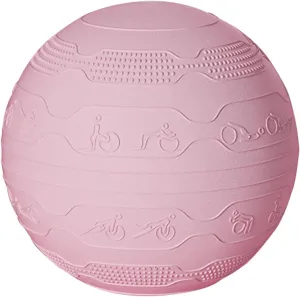 Yoga Ball, Anti-Burst Heavy Duty Prenatal Birthing Extra Thick Quick Pump Included for Balance Stability Pregnancy Physical Therapy Quick Pump Included,Pink