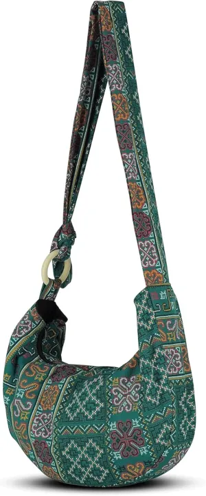 YOUR COZY Women's Crossbody Handbags Hippie bag Hobo Bags for Women Shoulder Sling Bag Hippie Tote Bag Hippie Purse