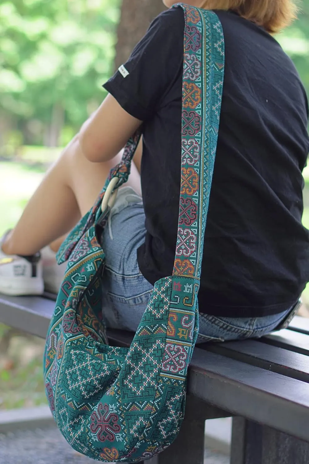 YOUR COZY Women's Crossbody Handbags Hippie bag Hobo Bags for Women Shoulder Sling Bag Hippie Tote Bag Hippie Purse