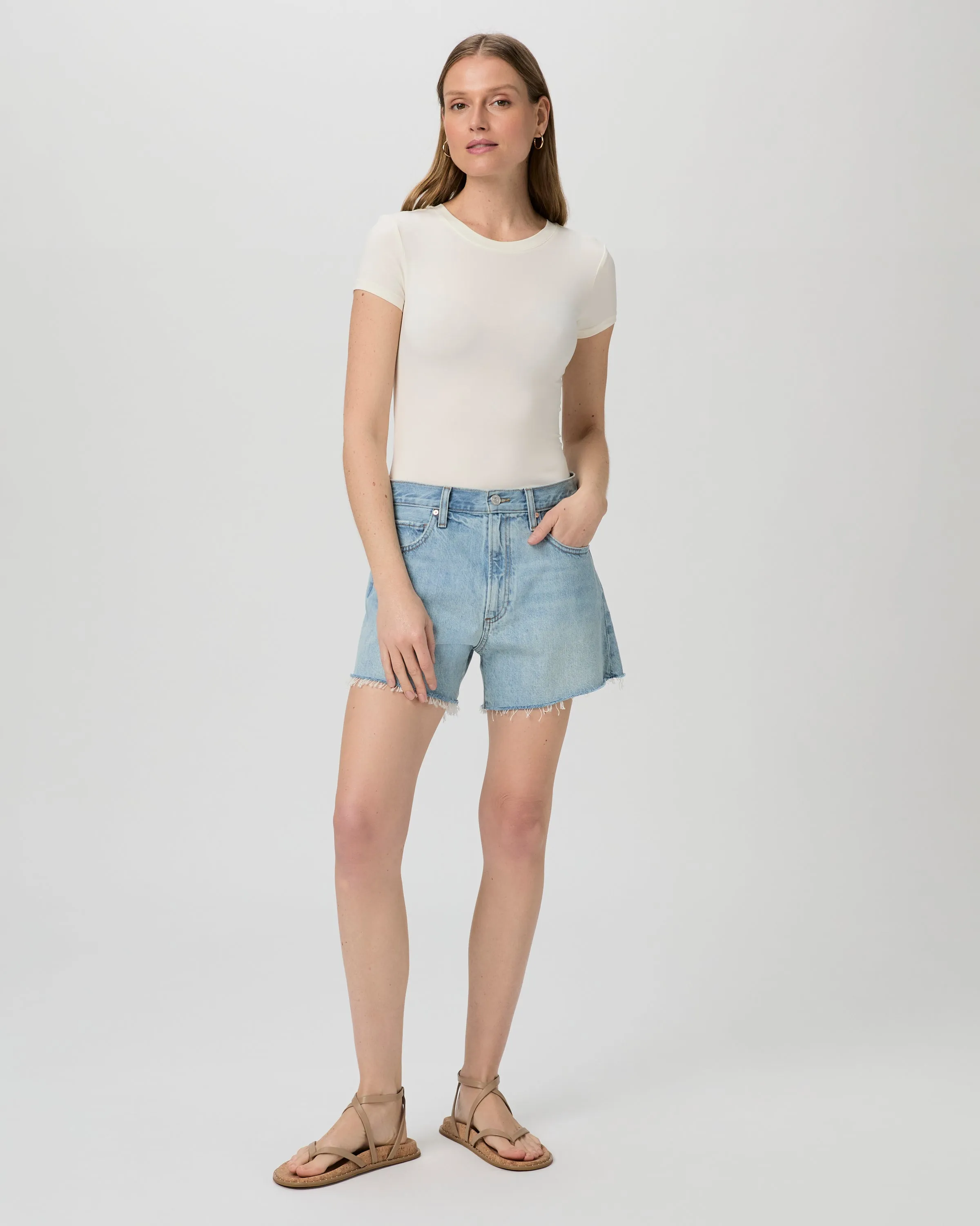 Zana Flat Sandal - Sand Leather